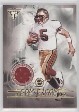 2001 Pacific Private Stock Titanium - Dual Game-Worn Jerseys #75 - Jeff Garcia, Warren Moon