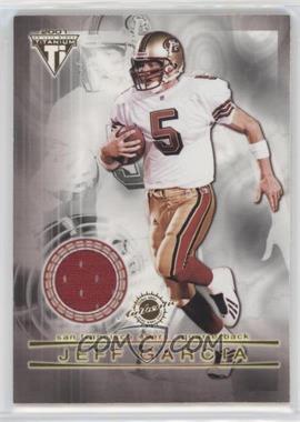 2001 Pacific Private Stock Titanium - Dual Game-Worn Jerseys #75 - Jeff Garcia, Warren Moon