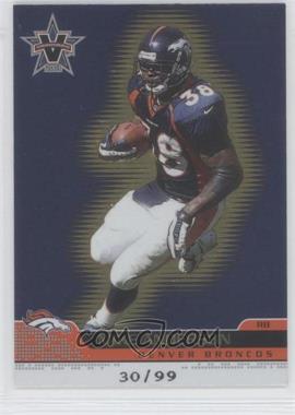 2001 Pacific Vanguard - [Base] - Gold #25 - Mike Anderson /99