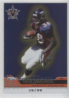 2001 Pacific Vanguard - [Base] - Gold #25 - Mike Anderson /99