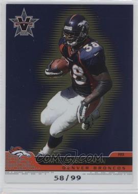 2001 Pacific Vanguard - [Base] - Gold #25 - Mike Anderson /99