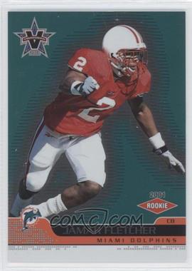 2001 Pacific Vanguard - [Base] - Rookies Missing Serial Number #124 - Jamar Fletcher