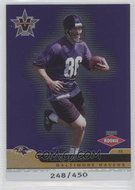 2001 Pacific Vanguard - [Base] #105 - Todd Heap /450