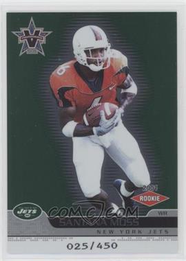 2001 Pacific Vanguard - [Base] #132 - Santana Moss /450