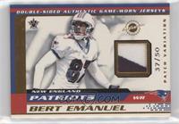 Bert Emanuel, Damon Huard [EX to NM] #/50