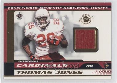 2001 Pacific Vanguard - Double-Sided Jerseys #3 - Thomas Jones, Michael Pittman