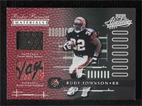 Rookie Premiere Materials - Rudi Johnson #/850