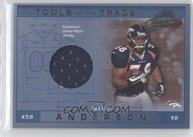 2001 Playoff Absolute Memorabilia - Tools of the Trade #TT-12 - Mike Anderson /300