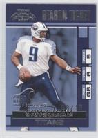 Season Ticket - Steve McNair #/15