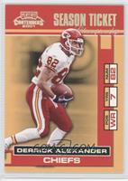 Season Ticket - Derrick Alexander #/100