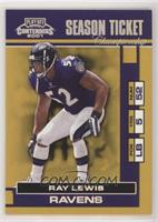 Season Ticket - Ray Lewis #/100