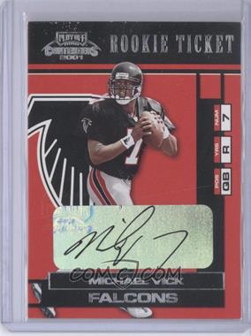 2001 Playoff Contenders - [Base] #157 - Rookie Ticket - Michael Vick