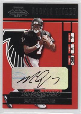 2001 Playoff Contenders - [Base] #157 - Rookie Ticket - Michael Vick