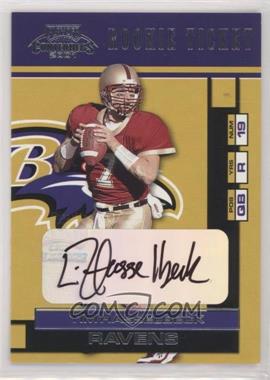 2001 Playoff Contenders - [Base] #178 - Rookie Ticket - Tim Hasselbeck