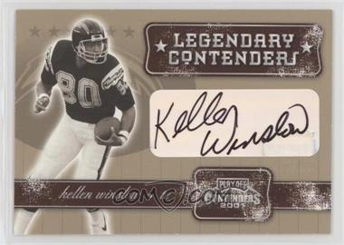 2001 Playoff Contenders - Legendary Contenders - Autographs #LC-39 - Kellen Winslow Sr.
