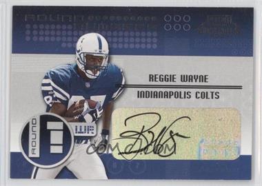2001 Playoff Contenders - Round Numbers Autographs #RN05 - Reggie Wayne, Todd Heap