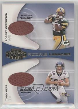 2001 Playoff Honors - Rookie Tandems - Footballs #RT-14 - Robert Ferguson, Todd Heap