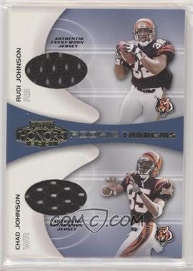 2001 Playoff Honors - Rookie Tandems - Jerseys #RT-6 - Rudi Johnson, Chad Johnson [EX to NM]