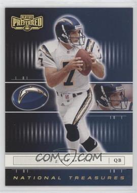 2001 Playoff Preferred - [Base] - National Treasures Gold #45 - Doug Flutie /100