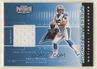 Rookie Materials - Chris Weinke #/25