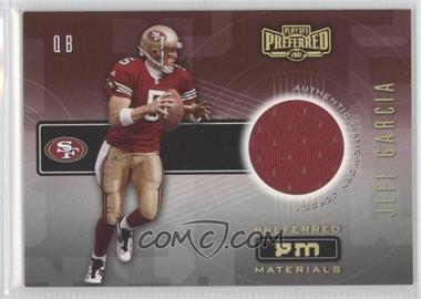 2001 Playoff Preferred - Materials #44 - Jeff Garcia /500