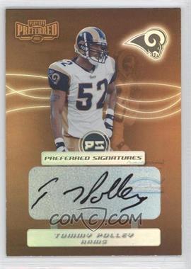 2001 Playoff Preferred - Signatures - Bronze #074 - Tommy Polley