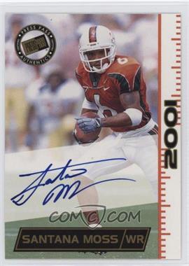 2001 Press Pass - Autographs #_SAMO - Santana Moss