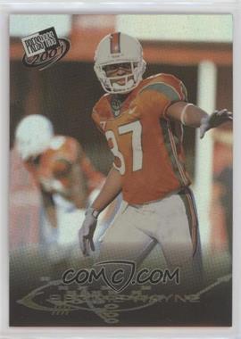 2001 Press Pass - [Base] - Reflectors #R25 - Reggie Wayne /500