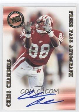 2001 Press Pass SE - Autographs #_CHCH - Chris Chambers