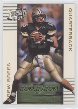 2001 Press Pass SE - [Base] #2 - Drew Brees