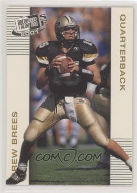 2001 Press Pass SE - [Base] #2 - Drew Brees