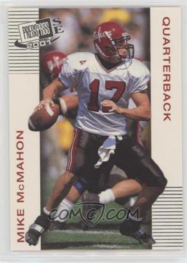 2001 Press Pass SE - [Base] #8 - Mike McMahon