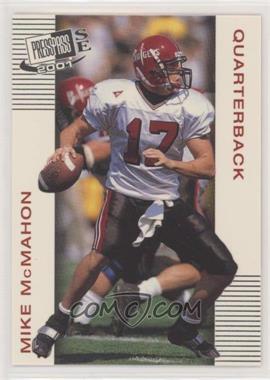 2001 Press Pass SE - [Base] #8 - Mike McMahon