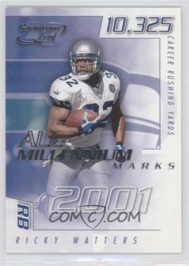 2001 Quantum Leaf - All-Millennium Marks #A MAR - 5 - Ricky Watters /1000