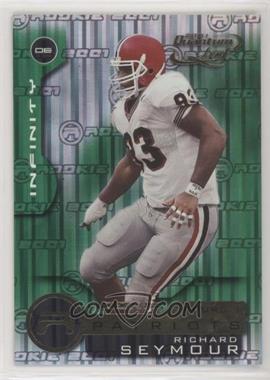 2001 Quantum Leaf - [Base] - Infinity Green #248 - Richard Seymour /75