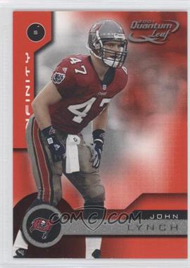 2001 Quantum Leaf - [Base] - Infinity Red #174 - John Lynch /100