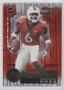 2001 Quantum Leaf - [Base] - Infinity Red #224 - Santana Moss /35