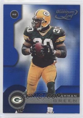 2001 Quantum Leaf - [Base] #71 - Ahman Green