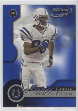 2001 Quantum Leaf - [Base] #80 - Marvin Harrison