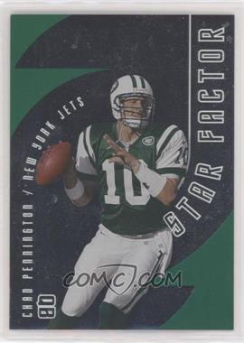 2001 Quantum Leaf - Star Factor #SF - 18 - Chad Pennington /2000