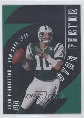 2001 Quantum Leaf - Star Factor #SF - 18 - Chad Pennington /2000