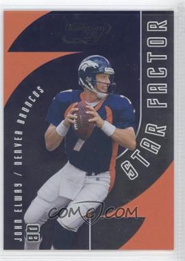 2001 Quantum Leaf - Star Factor #SF - 21 - John Elway /2000