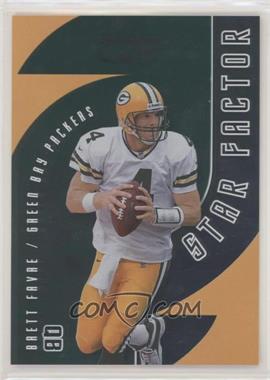 2001 Quantum Leaf - Star Factor #SF - 30 - Brett Favre /2000