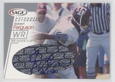 2001 SAGE - Autographs - Silver #A14 - Robert Ferguson /400