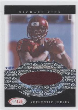 2001 SAGE - Jerseys #J1 - Michael Vick /175