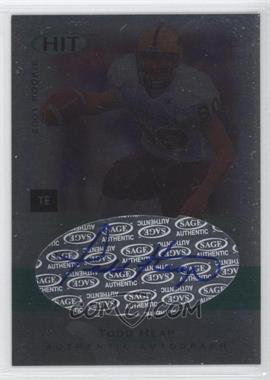 2001 SAGE Hit - Autographs - Foilboard #A35 - Todd Heap