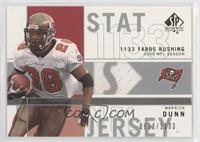 Warrick Dunn (Yards Rushing in 2000) #/1,133