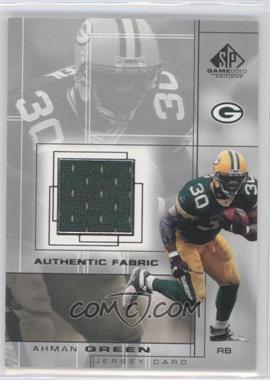 2001 SP Game Used Edition - Authentic Fabric #AG - Ahman Green