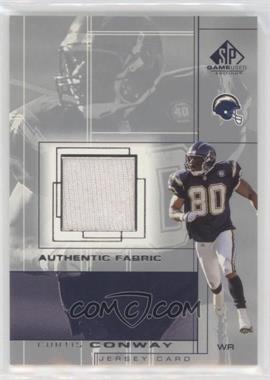 2001 SP Game Used Edition - Authentic Fabric #CO - Curtis Conway [EX to NM]