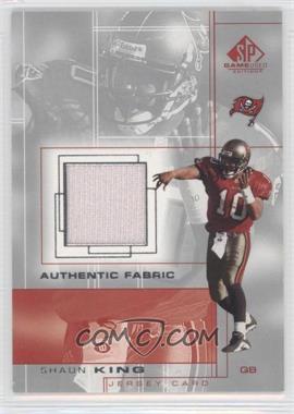 2001 SP Game Used Edition - Authentic Fabric #SK - Shaun King